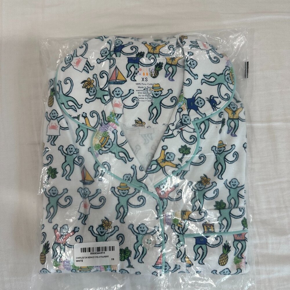 Brand New Roller Rabbit Charleston Polo Pjs